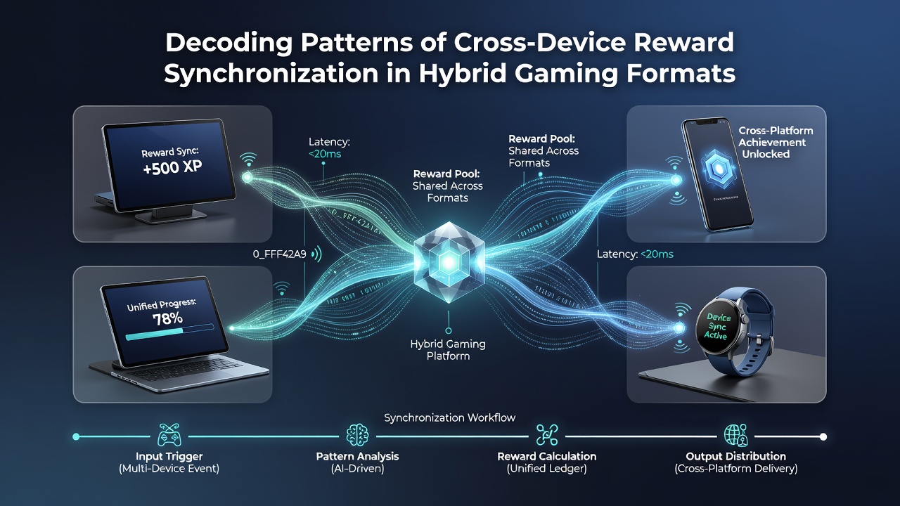 Darstellung von Belohnungsmustern und Synchronisationsdaten in mobilen und Desktop-Gaming-Umgebungen