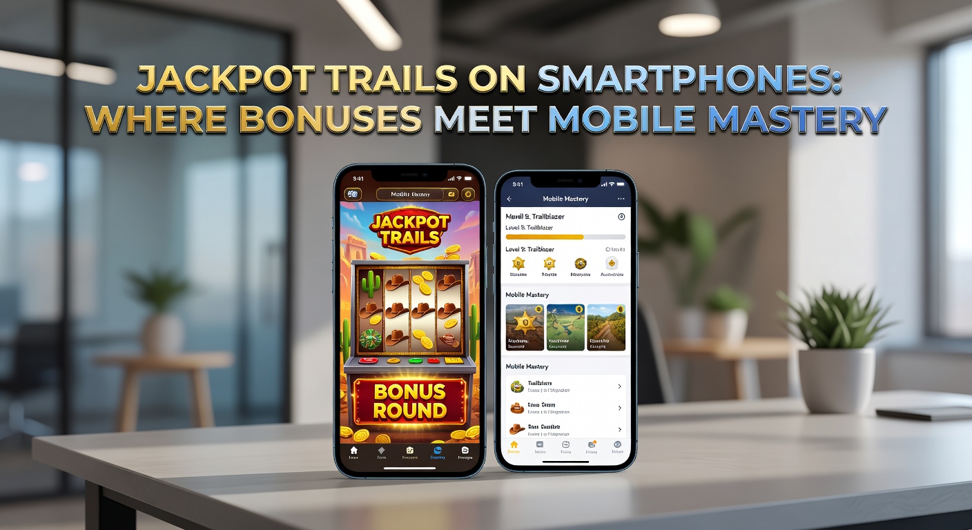 Detaillierte Darstellung eines Jackpot-Trails auf einem Smartphone-Bildschirm mit Bonus-Explosionen und Gewinnpfaden