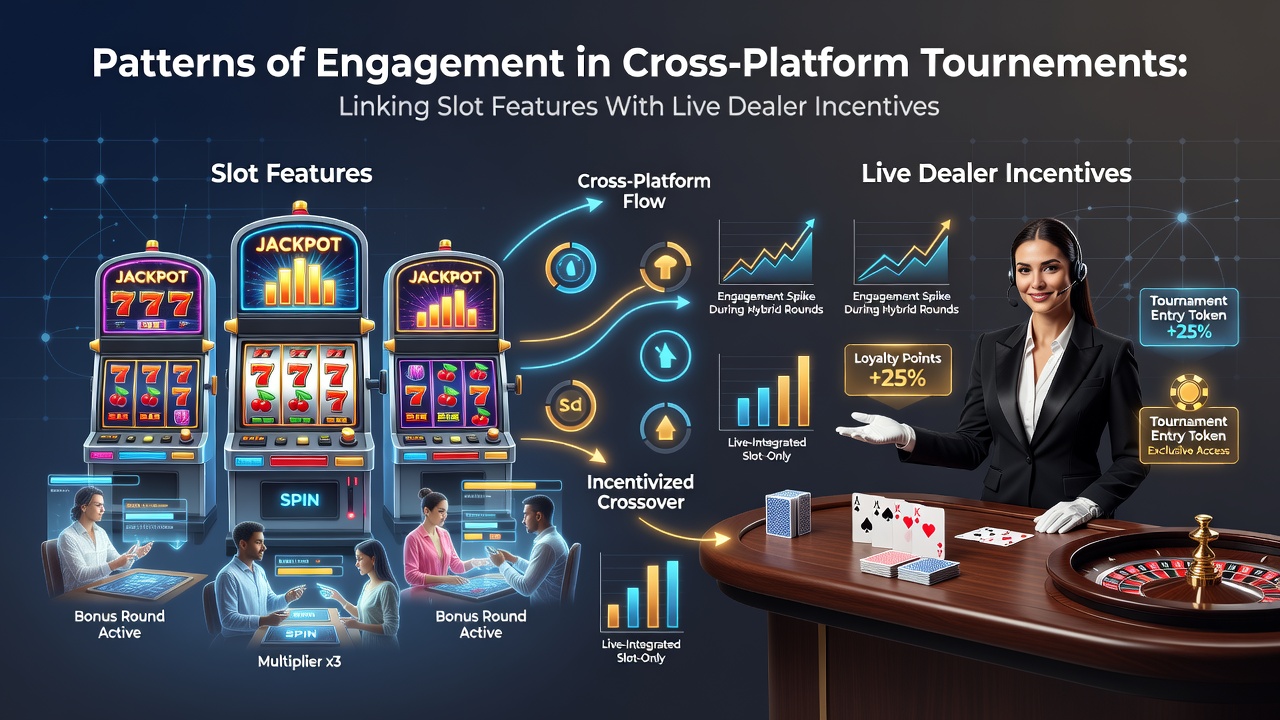 Darstellung von Live-Dealer-Incentives und Slot-Integration in Turnieren