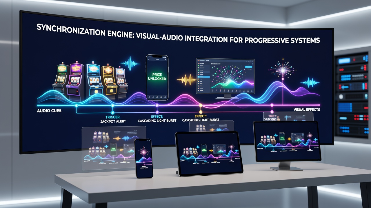Darstellung der Audio-Visual-Synchronisation in progressiven Preissystemen auf mobilen und stationären Geräten